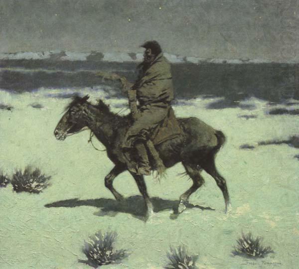 The Luckless Hunter (mk43), Frederic Remington